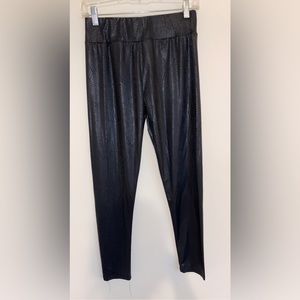 SHEIN Faux Snake Print Leggings